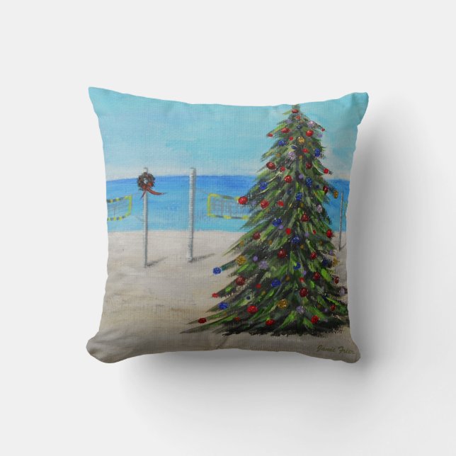 Christmas Reversible Pillow (Front)