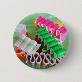 Christmas Ribbon Candy Button