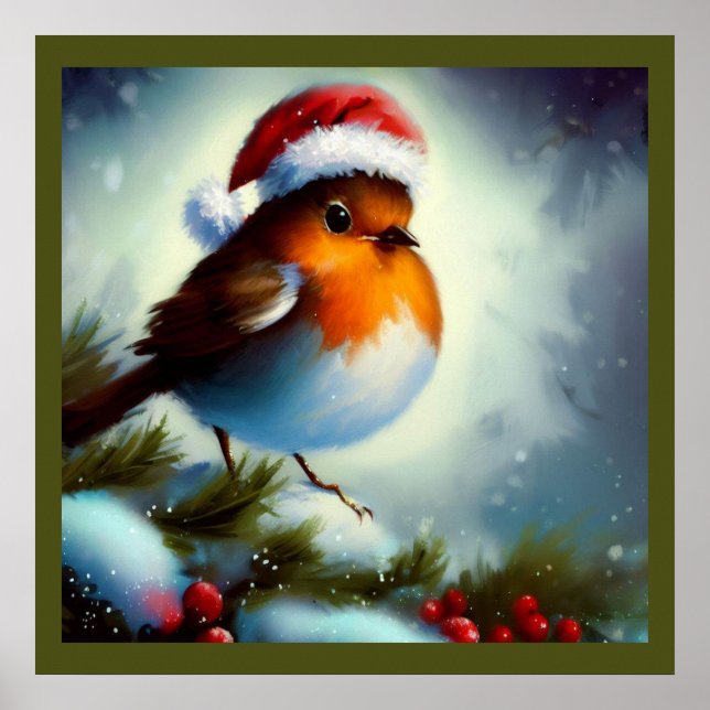 Christmas Robin 3 Poster (Front)