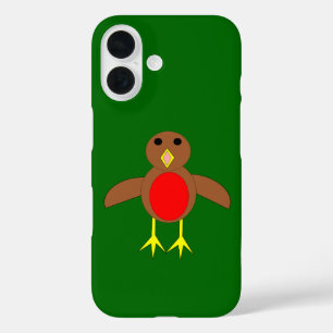 Christmas Robin iPhone 16 Case