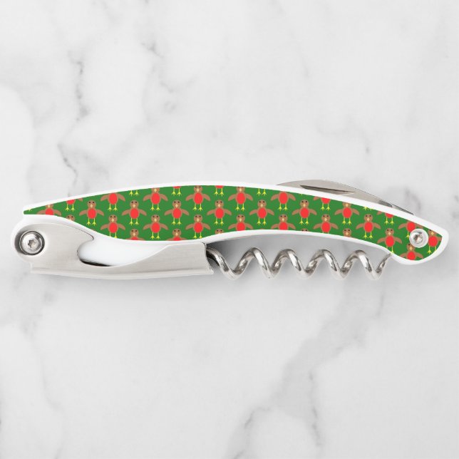 Christmas Robin Corkscrew (Front)