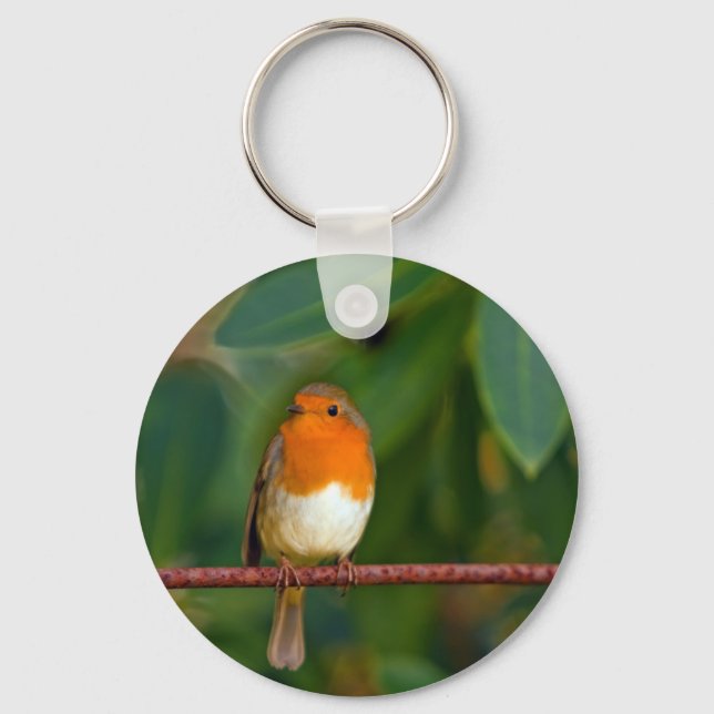 Christmas Robin Key Ring (Front)