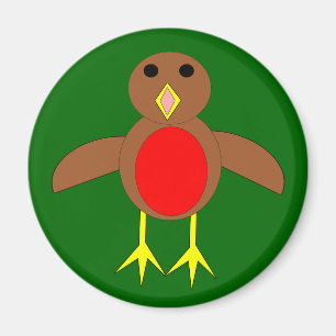 Christmas Robin Magnet