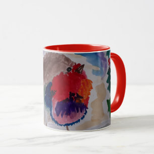 Christmas Robin Mug