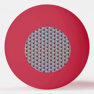 Christmas Robin Ping Pong Ball