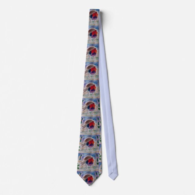 Christmas Robin  Tie (Front)