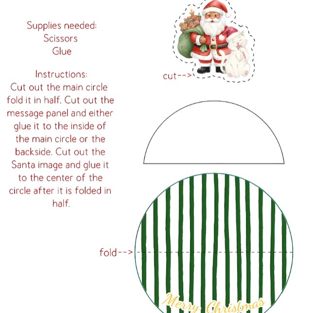Christmas rocker card poster (Creator Uploaded)