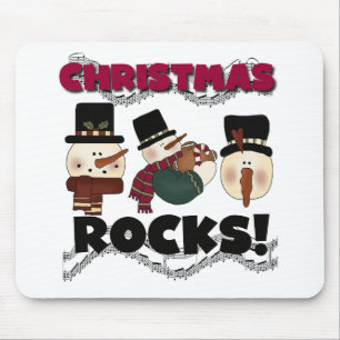 Christmas Rocks T-shirts and Gifts Mouse Pad