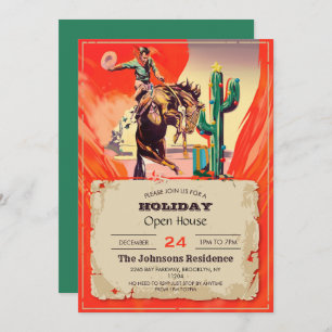 Christmas Rodeo         Invitation