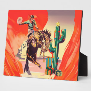 Christmas Rodeo Plaque