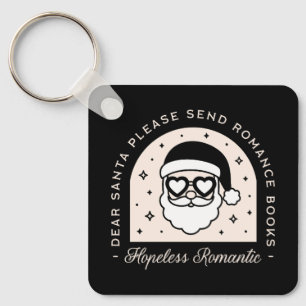 Christmas romance books dark aesthetic key ring
