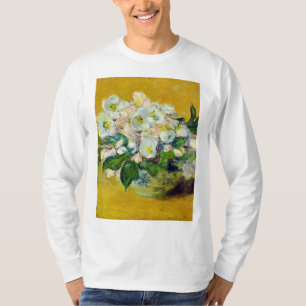Christmas Roses (by Claude Monet) T-Shirt