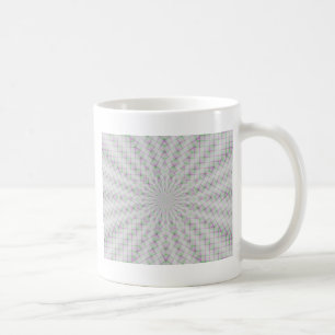 Christmas Rosettes in Purple and Green Coffee Mug