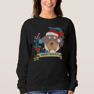 Christmas Rottweiler 20 Sweatshirt