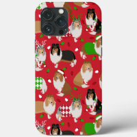 Christmas Rough Collie