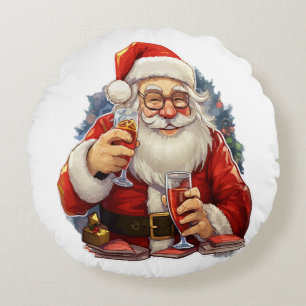 Christmas Round Cushion