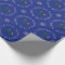 Christmas rower custom text blue