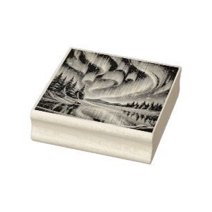 Christmas rubber stamp