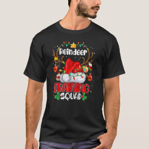 Christmas Running   Reindeer Training Squad Team X T-Shirt