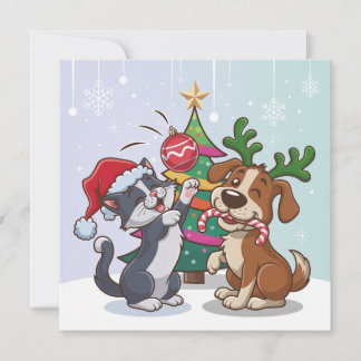 Christmas’s day holiday card