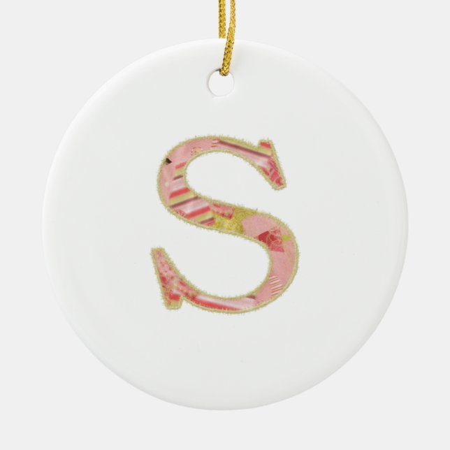 Christmas S Ornament (Front)