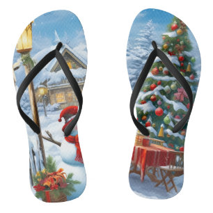 Christmas sandals