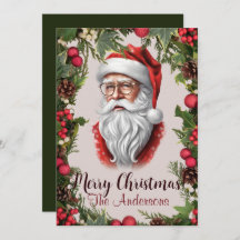 Christmas Santa 14 Merry Christmas! Christmas card