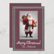 Christmas Santa 5 Merry Christmas! Christmas card