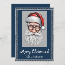 Christmas Santa 7 Merry Christmas! Christmas card
