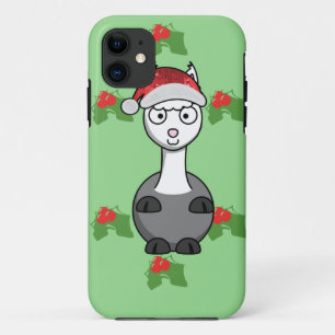 christmas santa Alpaca iPhone 11 Case