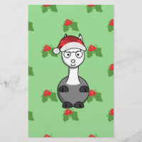 christmas santa Alpaca