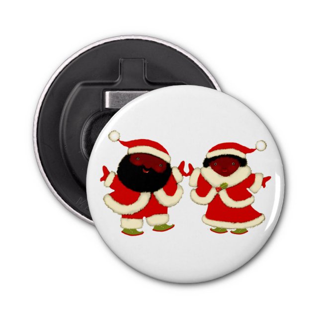Christmas Santa and Nana Bottle Opener (Front)