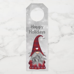 Christmas Santa Bottle Tag