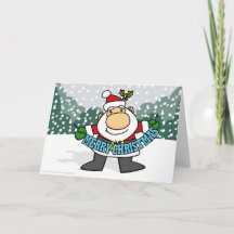Christmas Santa Card