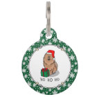 Christmas Santa Chow Chow Dog (cinnamon) Cute