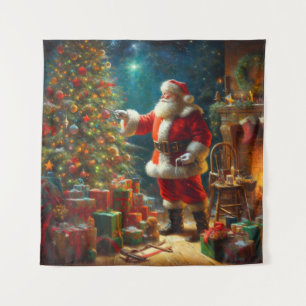 Christmas Santa Claus 1 Tapestry
