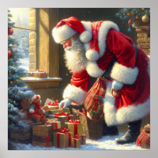 Christmas Santa Claus 3 Poster (Front)