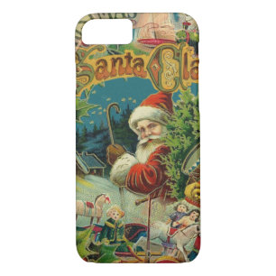 Christmas Santa Claus Antique Art iPhone 8/7 Case