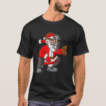 Christmas Santa Claus Baseball Catcher Boys Xmas