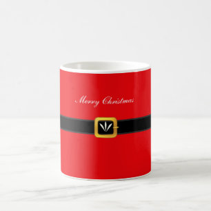 Christmas Santa Claus Belt Coffee Mug