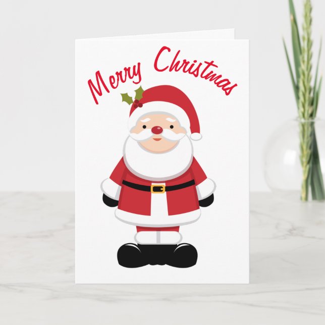 Christmas Santa Claus  Card (Front)