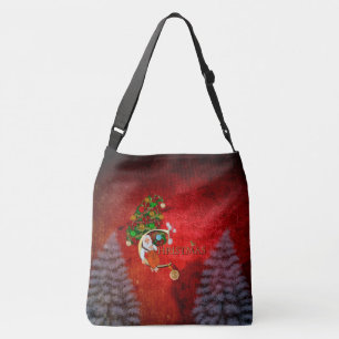 Christmas, Santa Claus Crossbody Bag