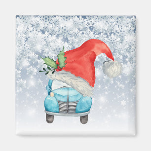 Christmas Santa Claus Design   Magnet