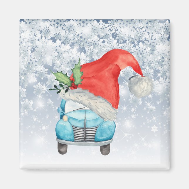 Christmas Santa Claus Design   Magnet (Front)