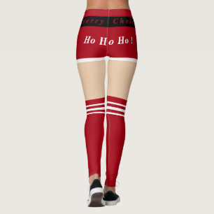 Christmas Santa Claus Funny Leggings