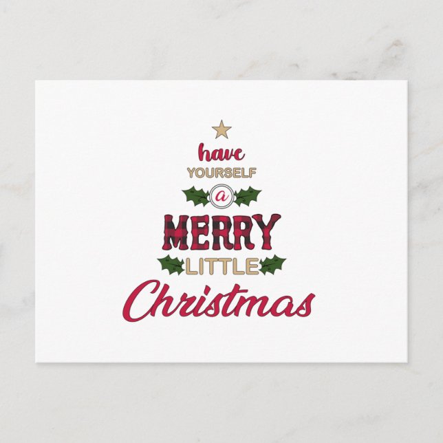 Christmas Santa Claus Geek Cool Funny Gift Idea Postcard (Front)