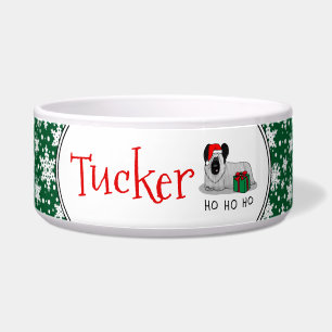 Christmas Santa Claus Hat Skye Terrier (silver)