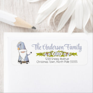 Christmas Santa Claus  Label Return Address Label