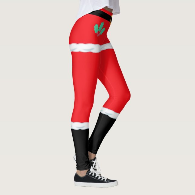 Christmas Santa Claus leggings (Right)