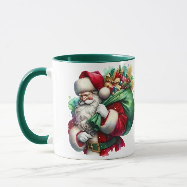 Christmas Santa Claus mug (Left)